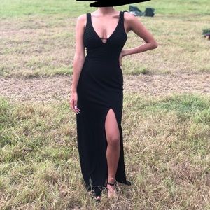 Black gown , size 0